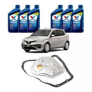 Kit Troca De Óleo Do Câmbio Automático Etios 2016 A 2021