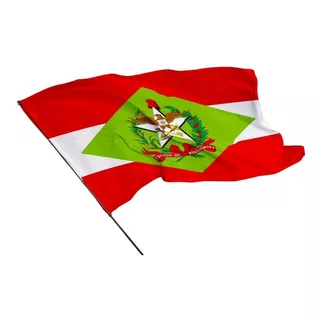 Bandeira Do Estado De Santa Catarina 1,45m X 1,0m Em Tecido