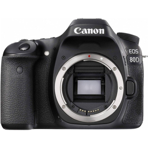  Canon EOS 80D DSLR color  negro