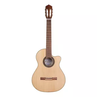 Guitarra Criolla Clásica Fonseca 41k Para Diestros Guayubira