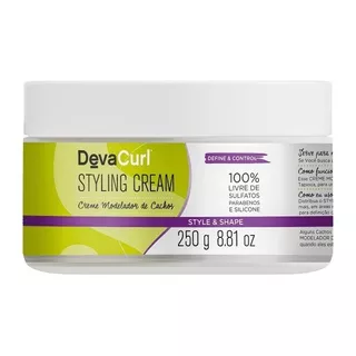 Deva Curl Styling Cream Creme Para Cachos 250g