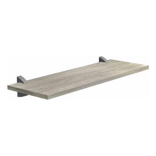 Estante De Madera 80 X 25 Cms Prat-k Blanco O Tabaco Mf Shop Color Miel