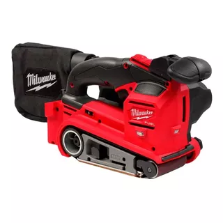 Lijadora De Banda 3 X 18 Pulgadas M18 Fuel Milwaukee 2832-20 Color Rojo