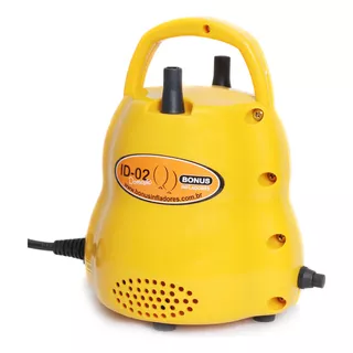 Inflador Balao Eletrico Bomba Máquina Festa Bexigas Amarelo 220v