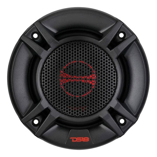 Parlantes Para Puertas Ds18 4 Pulgadas 120rms Gen-x4 Color Negro Con Rojo