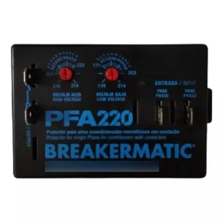  Protector Supervisor Monofasico 220v Pfa220 Breakermatic