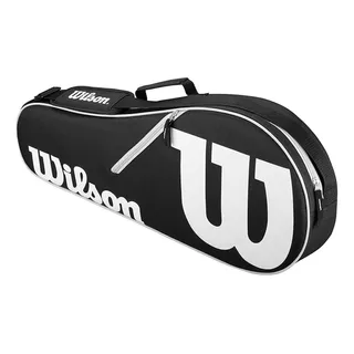 Raquetero Wilson Advantage Ii Triple Color Negro