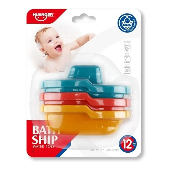 Juguetes Para El Agua Barquitos Bebe Set X3 Huanger