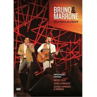 Dvd Bruno E Marrone - Pela Porta Da Frente