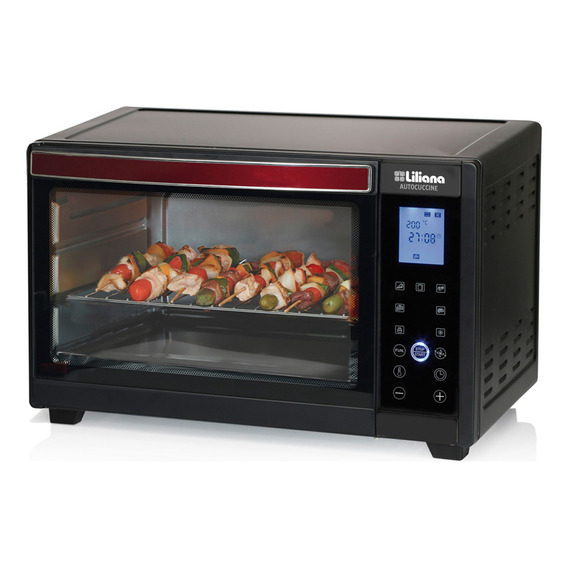 Horno Eléctrico Digital Autocuccine Liliana Ao152 De 52lts Color Negro