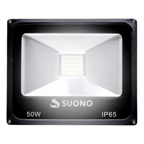 Reflector Micro Led 50w Exterior Bajo Consumo Alta Luminosidad  Soporta Lluvia Luz Potente