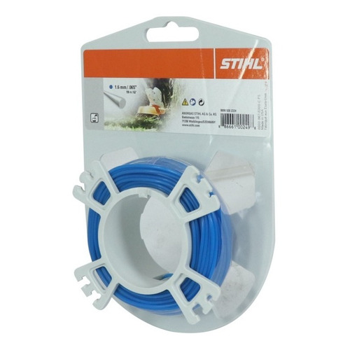 Hilo De Corte Redondo De 1.6 Mm 19 Metros Stihl Color Azul