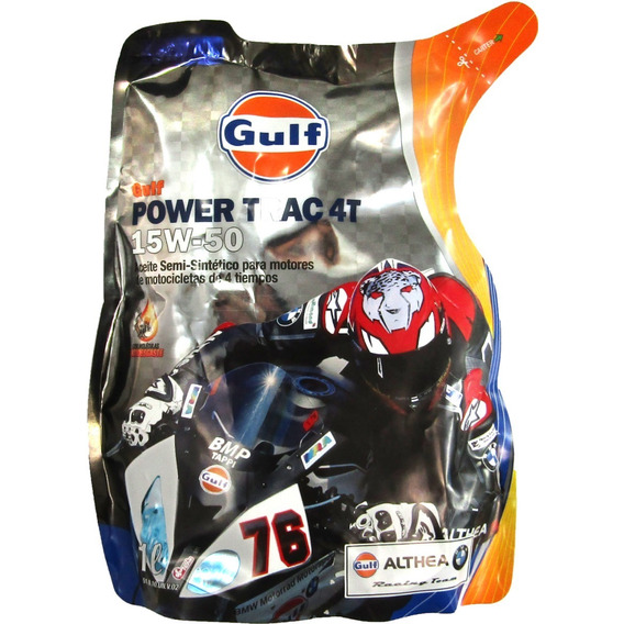 Aceite Gulf Power Trac 4t 15w50 1lt 