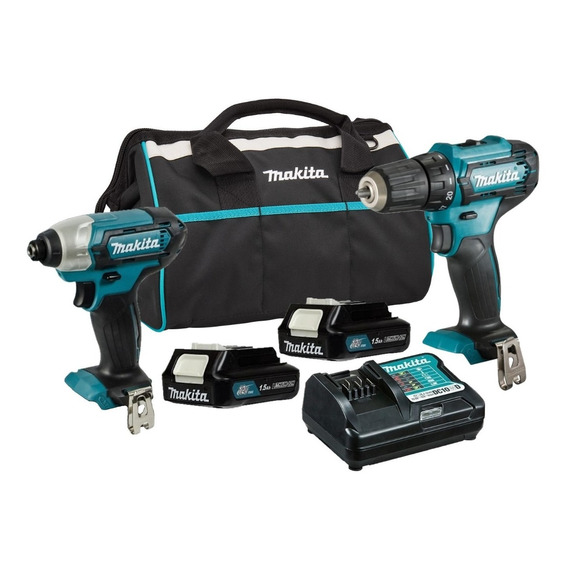 Combo Taladro Y Atornillador De Impacto Makita Clx228 Kit076