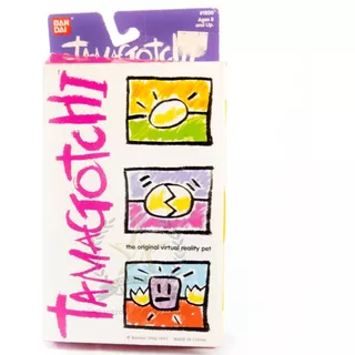 Tamagotchi En Caja Original Japon Vintage Mora2 Golden Toys
