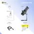 Micrófono Condensador Gamer Y Streaming Plug And Play Negro Thonet And Vander VX320