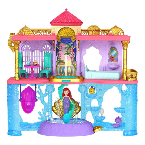 Disney Princesa Castillo Apilable De Ariel Tierra Y Mar