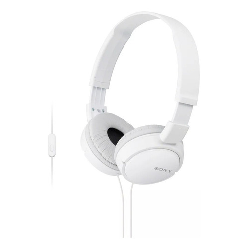 Audífonos Sony Con Función Manos Libres - Mdr-zx110ap Color Blanco