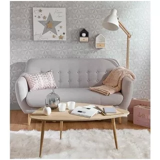 Sillon Glaze Loveseat Diseño Escandinavo 2 Personas