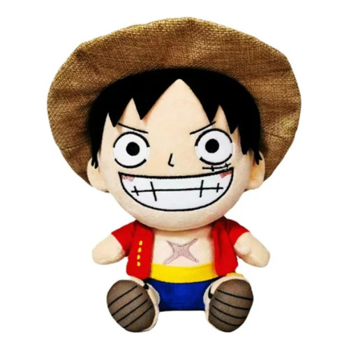 Peluches One Piece Monkey D. Luffy- Mas Variedades. Color Luffy adulto