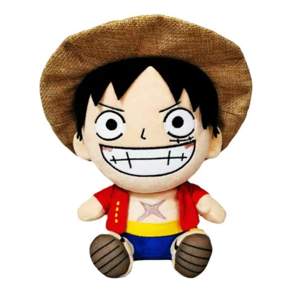 Peluches One Piece Monkey D. Luffy- Mas Variedades. Color Luffy adulto