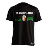 Sarcasmo Playera Im A Simple Man Jeep 