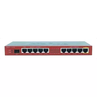 Router Mikrotik Routerboard Rb2011ils-in Negro Y Rojo