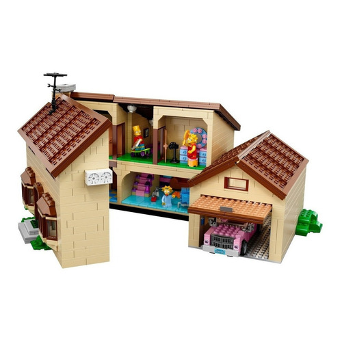 Bloques para armar Lego The Simpsons house 2523 piezas  en  caja