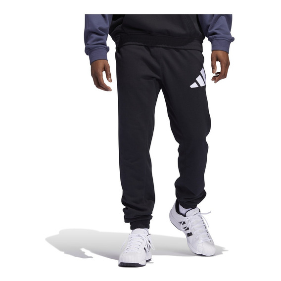 Pantalon De Buzo Hombre adidas Cotton Blnd