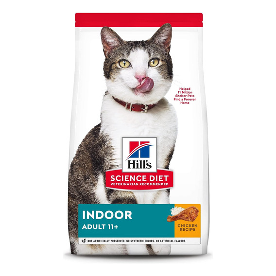 Hills Science Diet Dry Cat Food, Adult 11 For Senior Cats, I