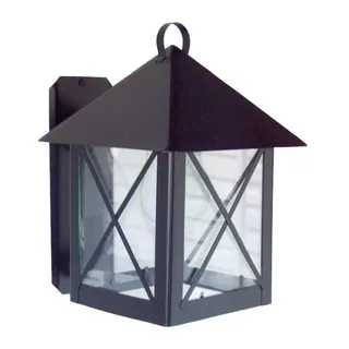 Pack 4 Farol  Colonial Chapa  Apto Led Oferta