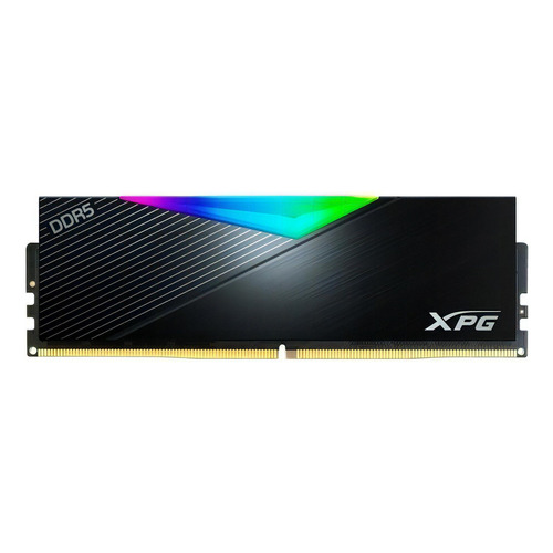 Memoria RAM Lancer RGB gamer color negro 16GB 1 XPG AX5U5200C3816G-CLAR