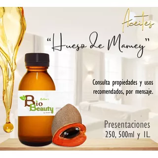 Aceite De Hueso De Mamey Masaje Terapia Bio Beauty