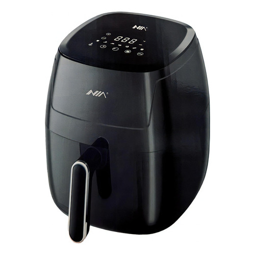 Freidora De Aire Sin Aceite Digital 7 Litros Air Fryer Color Negro 110V