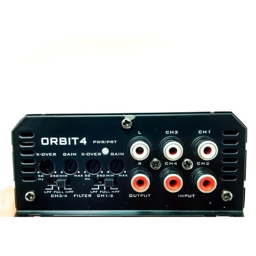 Amplificador Micro . Atomic Audio. Orbit 4. 4 Canales . 100w Color Negro