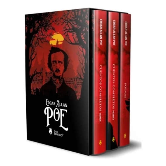 Estuche Cuentos Y Poemas Completos - Edgar Allan Poe