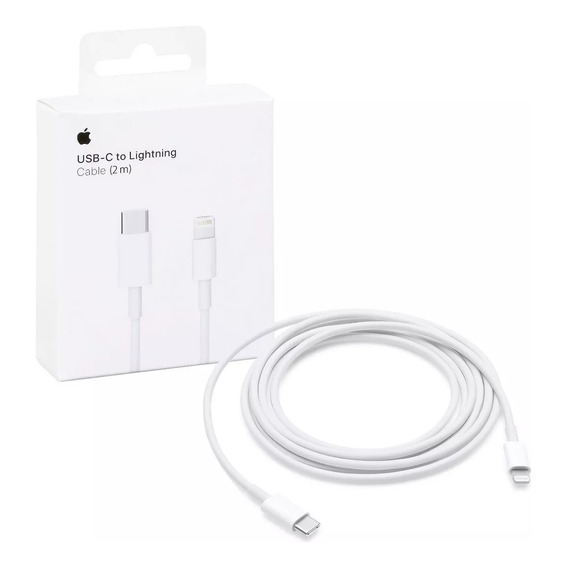 Cable Apple Original Usb C A Lightning, iPhone Cargador, 2m®