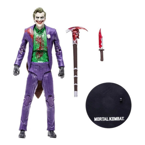 Mortal Kombat 11 The Joker Bloody Figura 18cm Mcfarlane