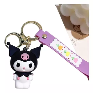 Llavero Kuromi Hello Kitty  Kawai Sanrio Accesorio D4