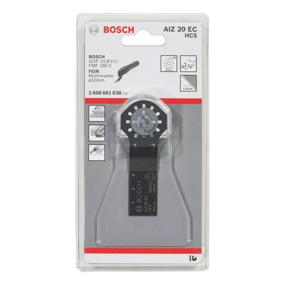  Accesorio Aiz20ec Para Multicortadora Bosch Gop 250ce