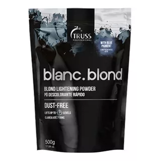 Kit Matizador Truss Professional  Blond Lightening Blanc.blonde Tono Blond 7vol. Para Cabello X 500g