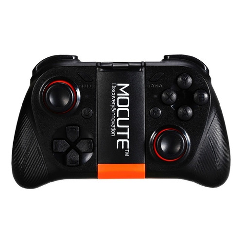 Joystick inalámbrico Mocute 050 negro y naranja