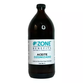 Aceite Ozonizado De Olivo Extra Virgen - 1 Litro - 150 Ip