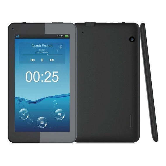 Tablet Pc 7 Pulgadas Iqual T07w1 2gb Quad Core 16gb Bt Prm Color Negro