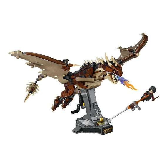 Bloques Para Armar Lego Dragón Colacuerno Húngaro 76406