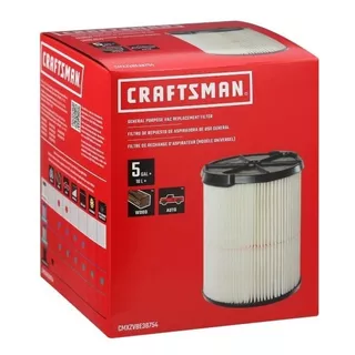 Craftsman Filtro Original Aspiradoras De 6, 8, 9, 12, 16 Gal