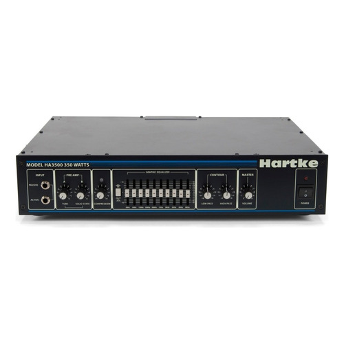 Hartke Ha3500 Cabezal Para Bajo 350 Watts Con Compresor Color Negro 220V