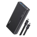 Power Bank Batería Portátil 20000mah Pd 20w Carga Rápida 1hora Gar158 Con 2 Puertos Usb Entrada/salida Tipo C Con Linterna Incorporado De Luz Fuerte