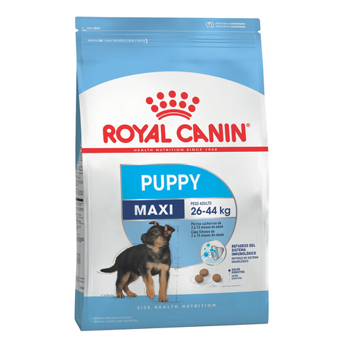 Alimento Royal Canin Size Health Nutrition Maxi Puppy para perro cachorro de raza grande sabor mix en bolsa de 15 kg