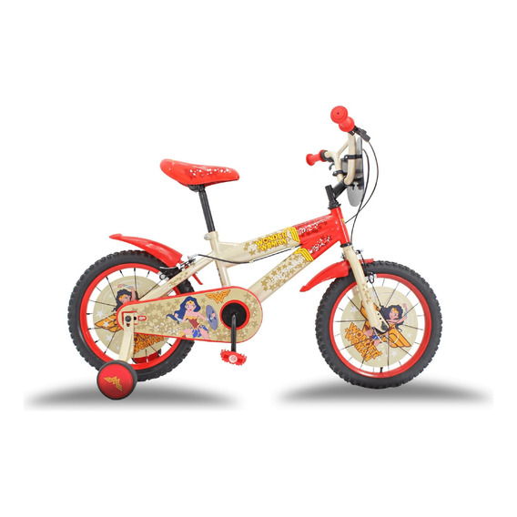 Bicicleta Infantil Mujer Maravilla R16